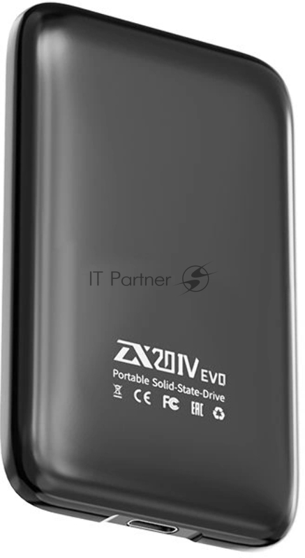 Накопитель SSD Netac USB3.2 Gen2x2 1TB NT01ZX20IVEVO-001T-32BK ZX20 IV EVO черный