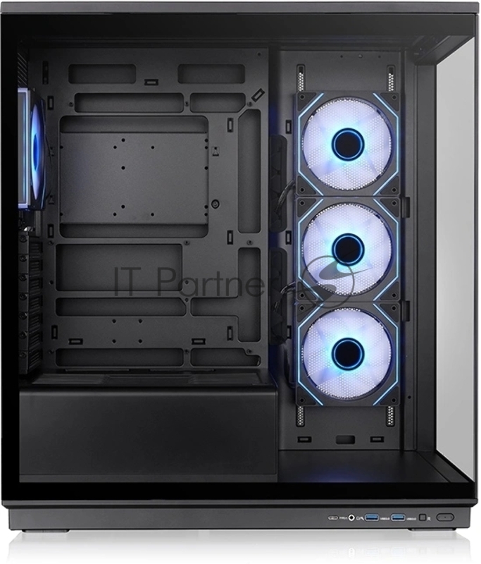 Корпус Thermaltake Stage 450 TG черный без БП ATX 3x120mm 4x140mm 1xUSB3.0 audio bott PSU
