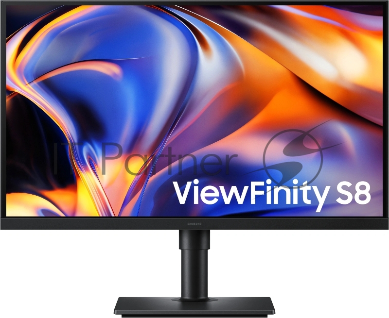 Монитор Samsung 27 ViewFinity S8 S27H802EFA черный IPS 16:9 HDMI матовая HAS Piv 350cd 178гр/178гр 5120x2880 60Hz DP 5K USB 5.4кг