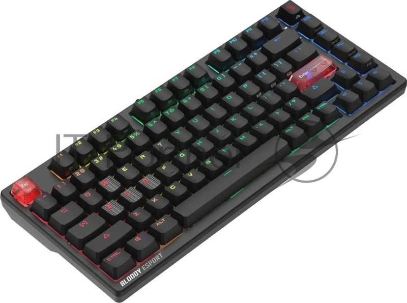 Клавиатура A4Tech Bloody MS76 проводная, USB Type-A, черный
