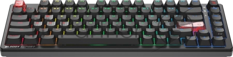 Клавиатура A4Tech Bloody MS76 проводная, USB Type-A, черный