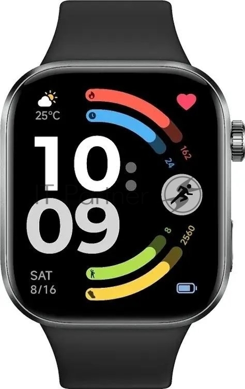Умные часы Xiaomi Redmi Watch 6, 2.07 AMOLED, GPS, Bluetooth 5.4, IPX/WR50, черный
