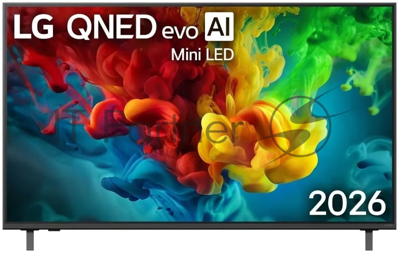 Телевизор LG 55 55QNED83B6A, черный, Mini LED QNED 3840x2160 4K Ultra HD, 120Hz Smart TV, webOS
