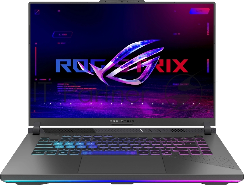 Ноутбук ASUS ROG Strix G16 G614PR-RV027/16/IPS/AMD Ryzen 9 8940HX/16Gb/1Tb/SSD/NVIDIA GeForce RTX 5070 Ti 12Gb/Без ОС/серый/2.5kg