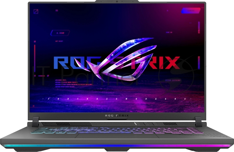 Ноутбук ASUS ROG Strix G16 G614PR-RV027/16/IPS/AMD Ryzen 9 8940HX/16Gb/1Tb/SSD/NVIDIA GeForce RTX 5070 Ti 12Gb/Без ОС/серый/2.5kg