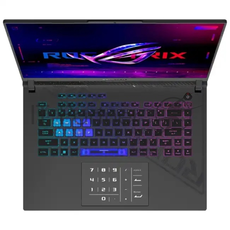 Ноутбук ASUS ROG Strix G16 G614PR-RV027/16/IPS/AMD Ryzen 9 8940HX/16Gb/1Tb/SSD/NVIDIA GeForce RTX 5070 Ti 12Gb/Без ОС/серый/2.5kg