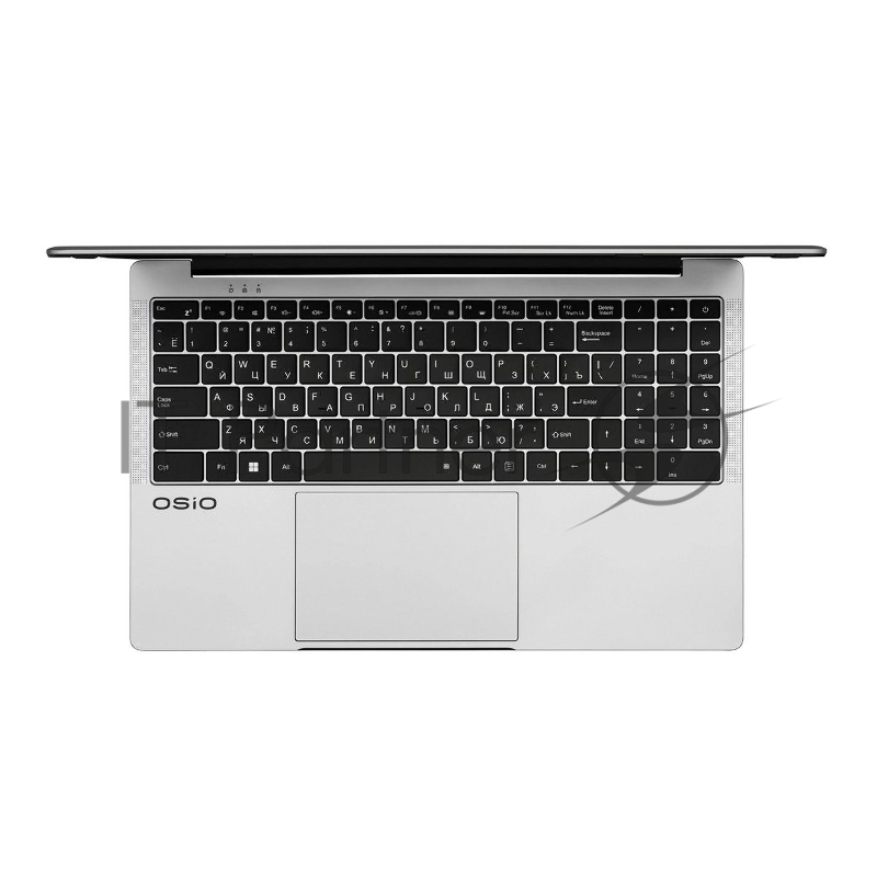 Ноутбук OSIO FocusLine F150i-027/15.6/IPS/Intel Core i5 1235U/16Gb/512Gb SSD/Intel UHD Graphics/Windows 11 Pro/серый/1.7kg