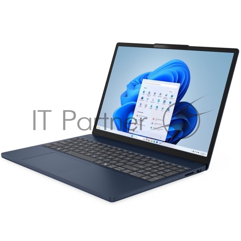 Ноутбук Lenovo IdeaPad Slim 3 15IRH10/15.3/IPS/Intel Core i5 13420H/16Gb/512Gb SSD/Intel UHD Graphics/Без ОС/синий/1.59kg