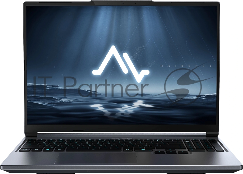 Ноутбук Maibenben X16C-i73756 Core i7 13700HX 16Gb SSD512Gb NVIDIA GeForce RTX 5060 8Gb 16 IPS QHD+ (2560x1600) Windows 11 Home grey WiFi BT Cam 5200mAh (X16C-I737560FFDHG4E10)