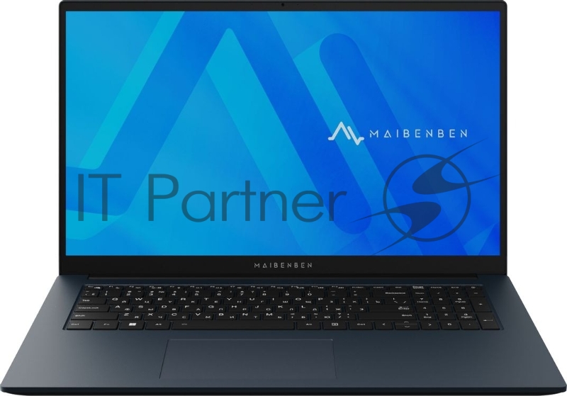 Ноутбук Maibenben M17A-R574UM/17.3/IPS/AMD Ryzen 5 7430U/8Gb/512Gb SSD/AMD Radeon Graphics/Windows 11 Home/синий/2.06kg