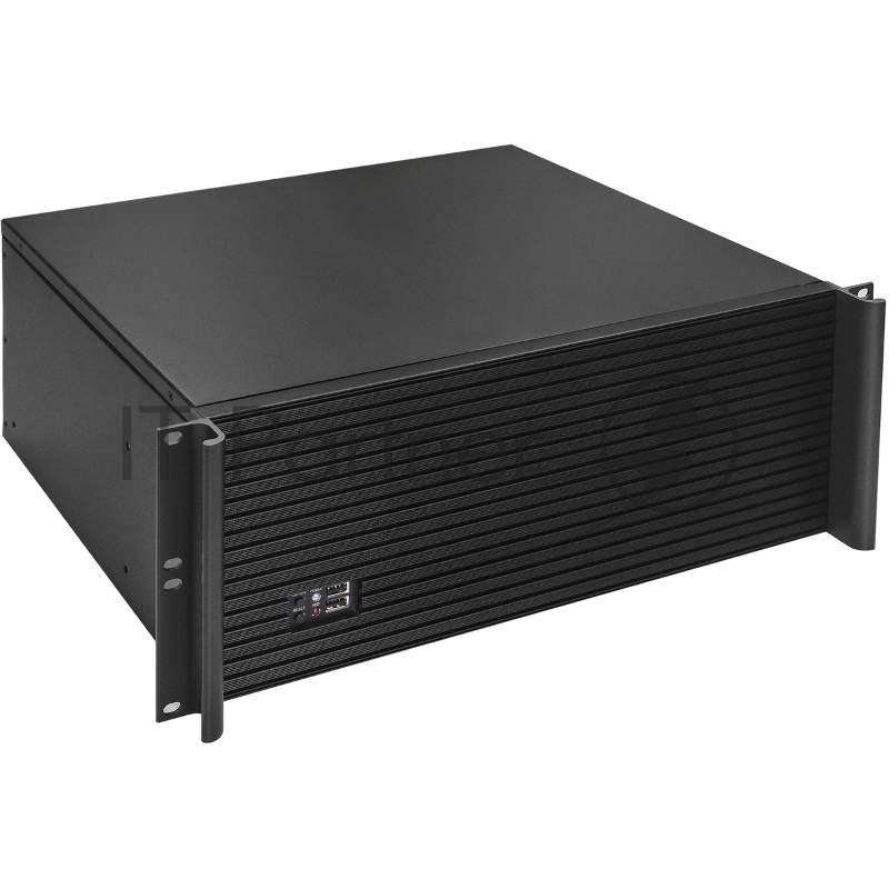Серверный корпус ExeGate EX292641RUS Pro 4U390-05 (RM 19, высота 4U, глубина 390, БП 500ADS, USB)