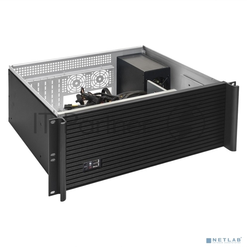 Серверный корпус ExeGate EX292641RUS Pro 4U390-05 (RM 19, высота 4U, глубина 390, БП 500ADS, USB)