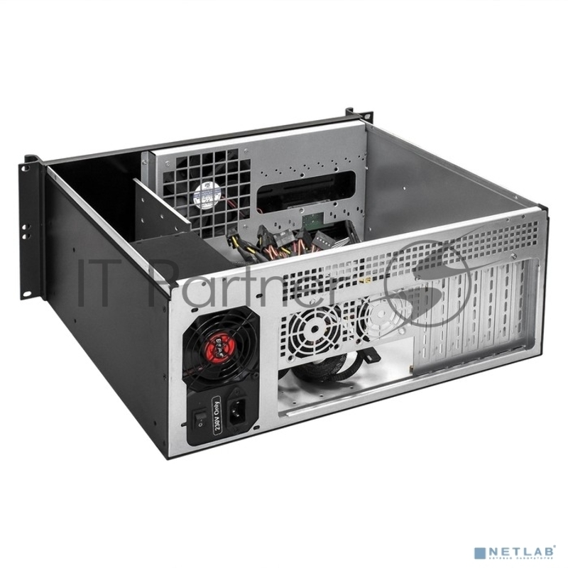 Серверный корпус ExeGate EX292641RUS Pro 4U390-05 (RM 19, высота 4U, глубина 390, БП 500ADS, USB)