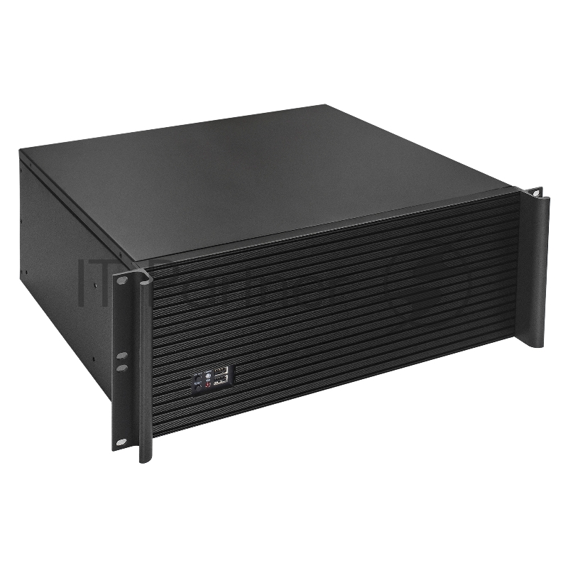 Серверный корпус ExeGate EX292641RUS Pro 4U390-05 (RM 19, высота 4U, глубина 390, БП 500ADS, USB)