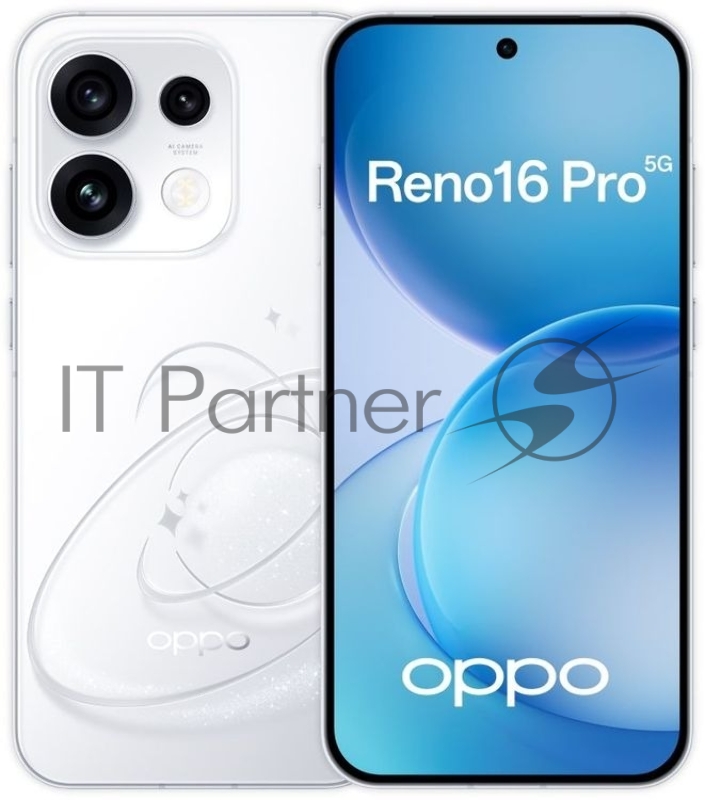 Смартфон Oppo CPH2863 Reno16 pro 12/512Gb белый