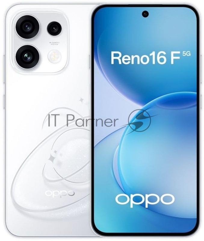 Смартфон Oppo CPH2859 Reno16 F 12/256Gb белый