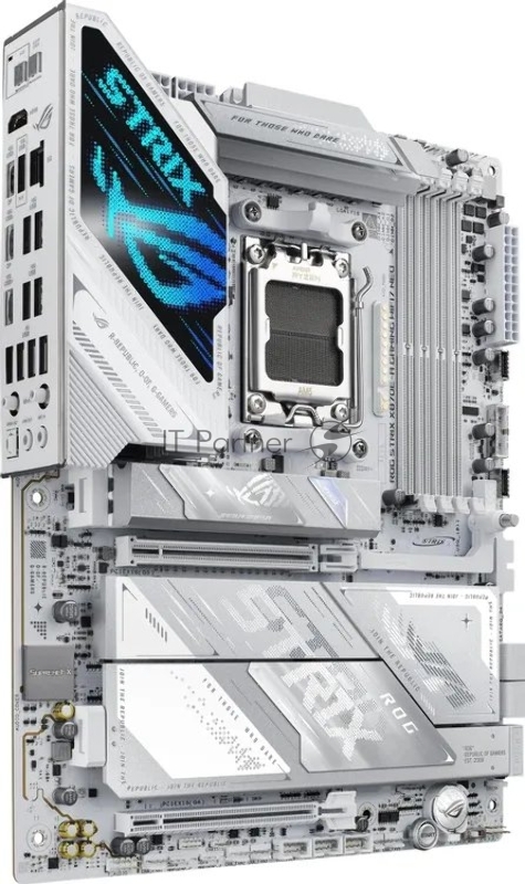Материнская плата ASUS ROG STRIX X870E-A GAMING WIFI7 NEO, AM5, AMD X870E, 4xDDR5, 4xSATA, 2xPCIe x16 (1x 5.0, 1x 4.0), 1xHDMI, 2xUSB4 Type-C, 6xUSB 3.2 Gen2, 4xUSB 3.2 Gen1, 1x 5Gb LAN, 2x3.5 мм, 7.1, ATX