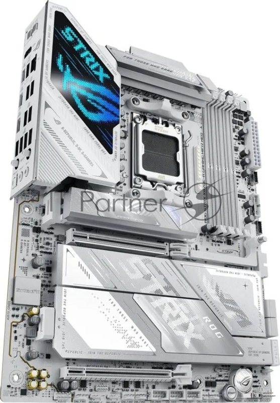 Материнская плата ASUS ROG STRIX X870E-A GAMING WIFI7 NEO, AM5, AMD X870E, 4xDDR5, 4xSATA, 2xPCIe x16 (1x 5.0, 1x 4.0), 1xHDMI, 2xUSB4 Type-C, 6xUSB 3.2 Gen2, 4xUSB 3.2 Gen1, 1x 5Gb LAN, 2x3.5 мм, 7.1, ATX