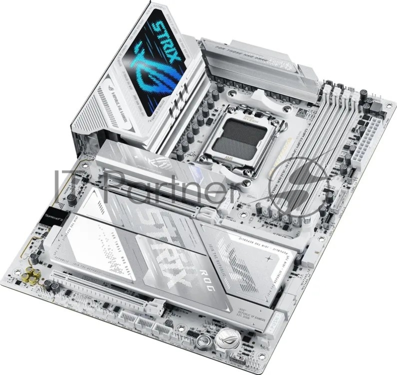 Материнская плата ASUS ROG STRIX X870E-A GAMING WIFI7 NEO, AM5, AMD X870E, 4xDDR5, 4xSATA, 2xPCIe x16 (1x 5.0, 1x 4.0), 1xHDMI, 2xUSB4 Type-C, 6xUSB 3.2 Gen2, 4xUSB 3.2 Gen1, 1x 5Gb LAN, 2x3.5 мм, 7.1, ATX