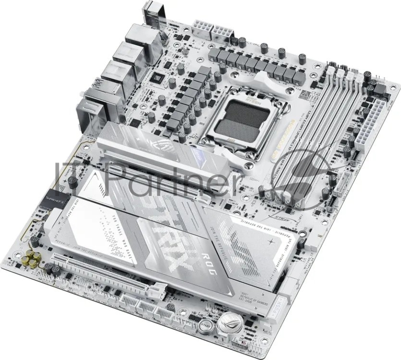 Материнская плата ASUS ROG STRIX X870E-A GAMING WIFI7 NEO, AM5, AMD X870E, 4xDDR5, 4xSATA, 2xPCIe x16 (1x 5.0, 1x 4.0), 1xHDMI, 2xUSB4 Type-C, 6xUSB 3.2 Gen2, 4xUSB 3.2 Gen1, 1x 5Gb LAN, 2x3.5 мм, 7.1, ATX