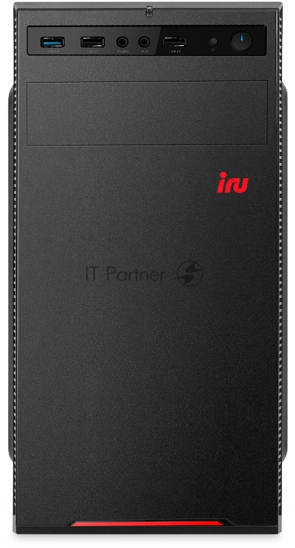 ПК IRU Planio 310H6SOV MT i5 12400F (2.5) 16Gb SSD512Gb GT610 2Gb без ОС 2.5xGbitEth 400W черный (RUS) (2197844)