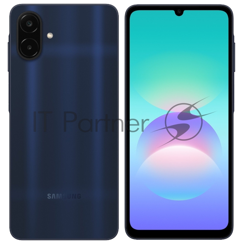 Смартфон Samsung Galaxy A08 4Gb, 64Gb, синий