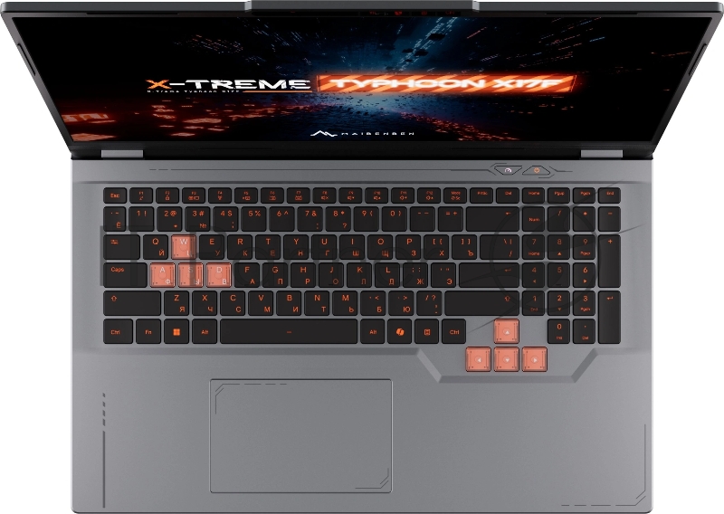 Ноутбук Maibenben X17F-R77435 Ryzen 7 7445HS 16Gb SSD1Tb NVIDIA GeForce RTX 3050 4Gb 17.3 IPS FHD (1920x1080) Linux grey WiFi BT Cam 5200mAh (X17F-R774350G34LG4E10)