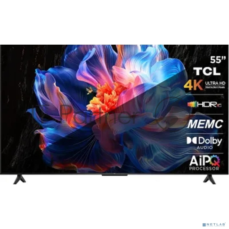 Телевизор TCL 55 55P6K черный DLED 4K UHD 60Hz Smart TV