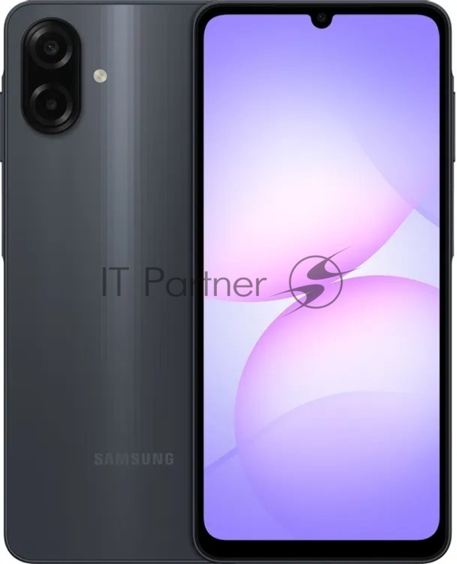 Смартфон Samsung Galaxy A07s 4Gb, 128Gb, черный