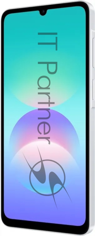 Смартфон Samsung Galaxy A08 4Gb, 128Gb, серебристый