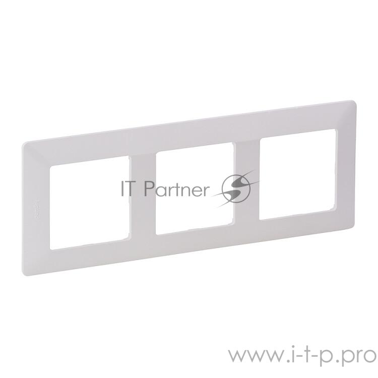 Legrand Valena Life/Allure. Розетки, выключатели и Legrand 754003 Valena LIFE. Рамка Белая 3-постовая универсальная