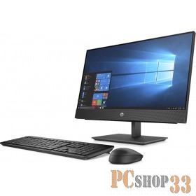 Моноблок HP ProOne 440 G4 4YW15ES (Core i5 8500T-2.10ГГц, 8ГБ, 256ГБ+1ТБ, UHDG, DVDRW, LAN, WiFi, BT, WebCam, 23.8 1920x1080, W10 Pro) + клавиатура + мышь