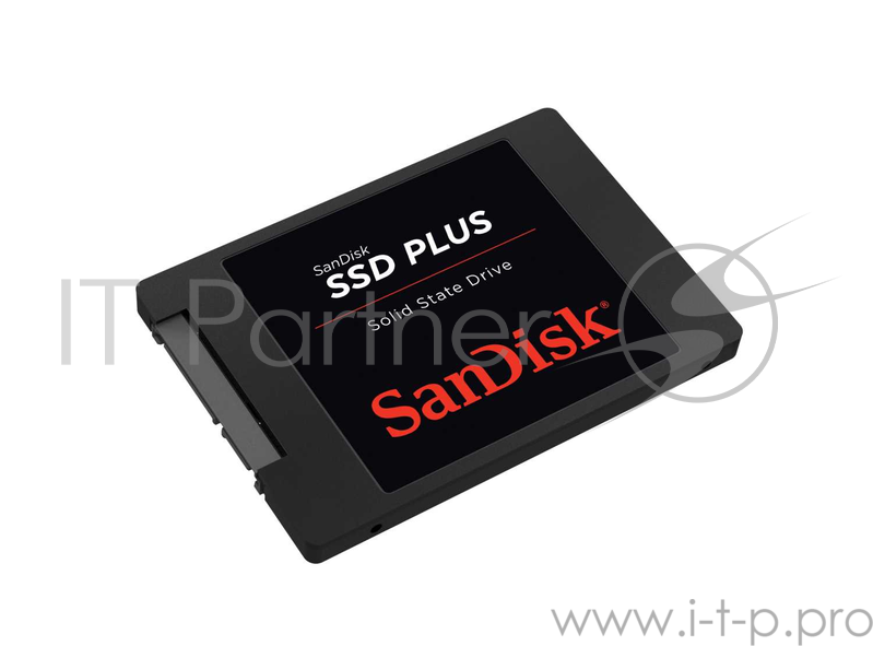 SSD диск 1000ГБ 2.5 SanDisk SSD Plus SDSSDA-1T00-G26 (SATA III)