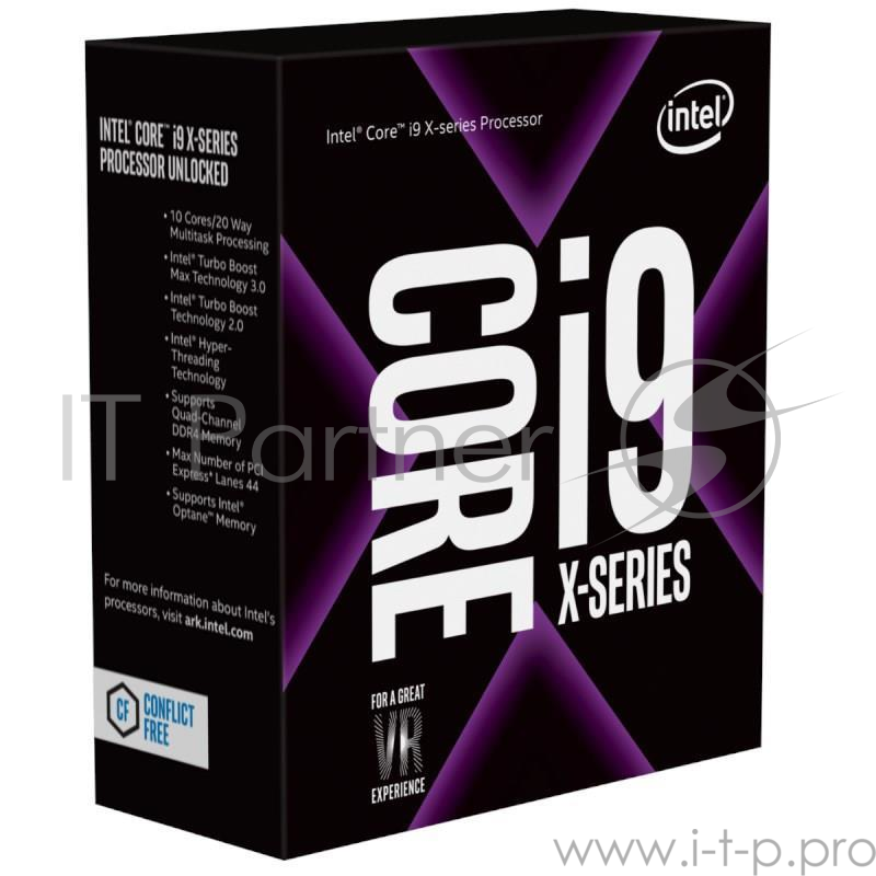 Процессор Intel Core i9-7960X (2.80ГГц, 16x1024КБ+22МБ, EM64T) Socket2066 (без кулера)