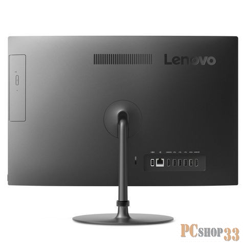 Моноблок Lenovo ideacentre 520-24IKU F0D200DWRK (Core i5 8250U-1.60ГГц, 8ГБ, 128ГБ+1ТБ, R530, DVDRW, LAN, WiFi, BT, WebCam, 23.8 1920x1080, FreeDOS) + клавиатура + мышь