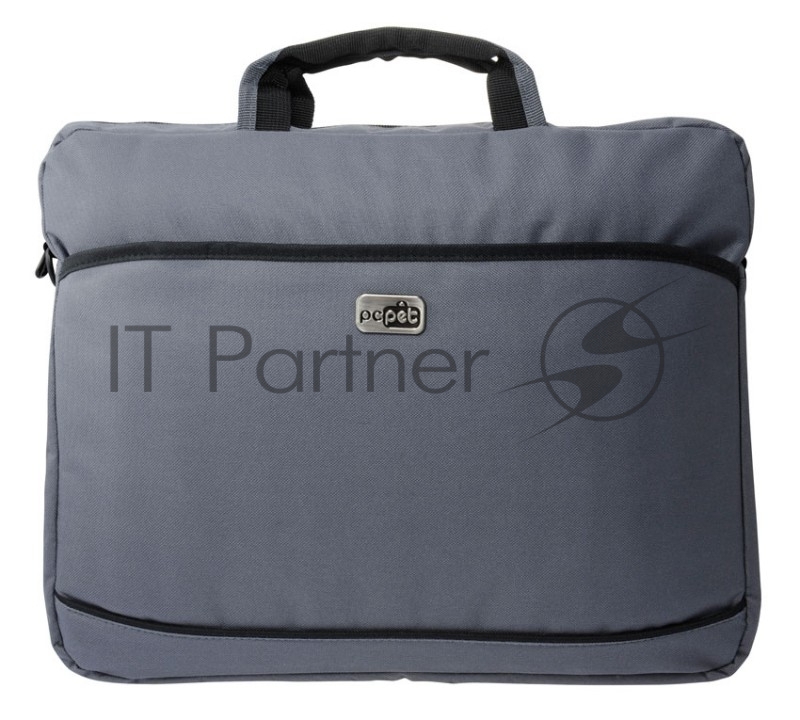 Сумка для ноутбука 17.3 PC Pet 600D серый нейлон (PCP-A1117GY)