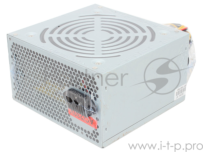 Блок питания 3Cott 3C-ATX450W, v.2.0, 450Вт, OEM, 20+4P, 1xP4, 2x SATA, 2xIDE, 12cm Fan