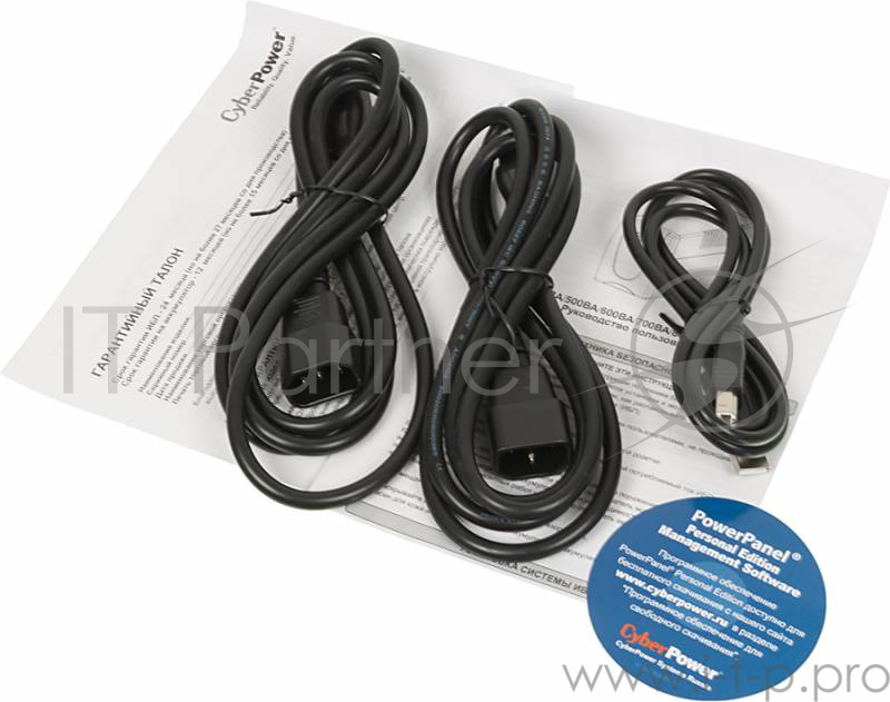 ИБП (UPS) 700ВА CyberPower Value 700EI, черный (COM, USB)