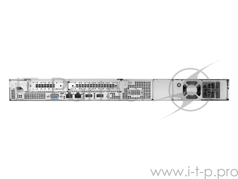 Сервер Сервер HPE ProLiant DL20 Gen10, 1x Intel Xeon E-2124 4C 3.3GHz, 1x16GB-U DDR4, S100i/ZM (RAID 0,1,5,10) noHDD (2 LFF 3.5'' HP) 1x290W NHP NonRPS (up2x500), 2x1Gb/s, noDVD, ClearOS, Rack1U (P06477-B21)