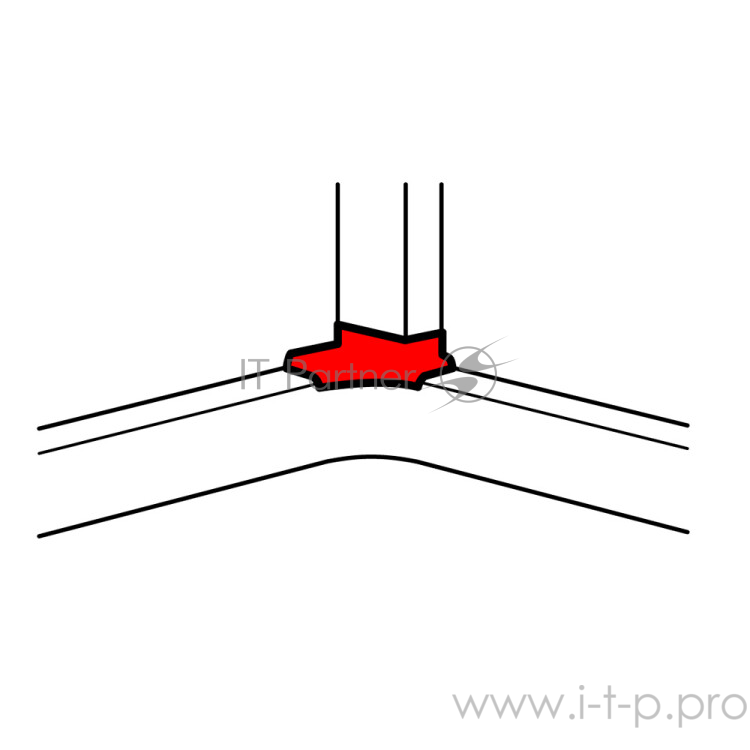 LEGRAND Кабель-каналы, аксессуары Legrand 010765 Отвод угловой - для односекционных кабель-каналов DLP 50х105 - белый