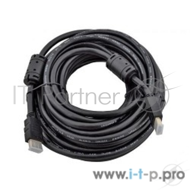 Кабель Telecom HDMI to HDMI (19M -19M) ver.1.4b, 2 фильтра, 10м