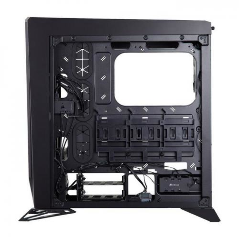 Корпус Miditower Corsair Carbide SPEC-OMEGA RGB CC-9011140-WW, ATX, черный (без БП)