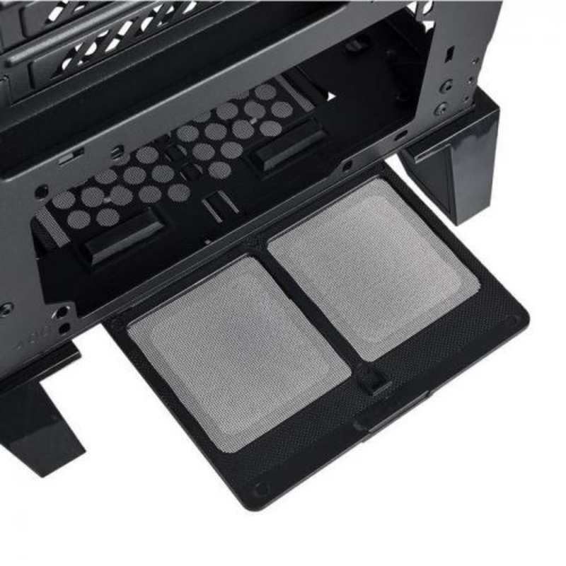 Корпус Miditower Corsair Carbide SPEC-OMEGA RGB CC-9011140-WW, ATX, черный (без БП)