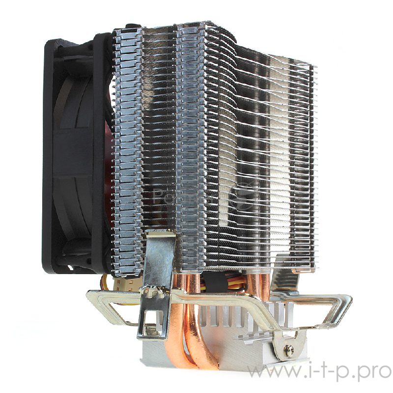 вентилятор CROWN Кулер для процессора CM-92 (Для Intel и AMD, TDP до 95 Ватт, 2шт. медных теплопроводных трубок , Гидродинамическиий подшипник, Размер: 117*79*113 мм)