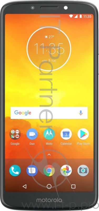 Смартфон Motorola XT1944-2 E5 16Gb 2Gb серый моноблок 3G 4G 2Sim 5.7 720x1440 Android 8.0 13Mpix 80