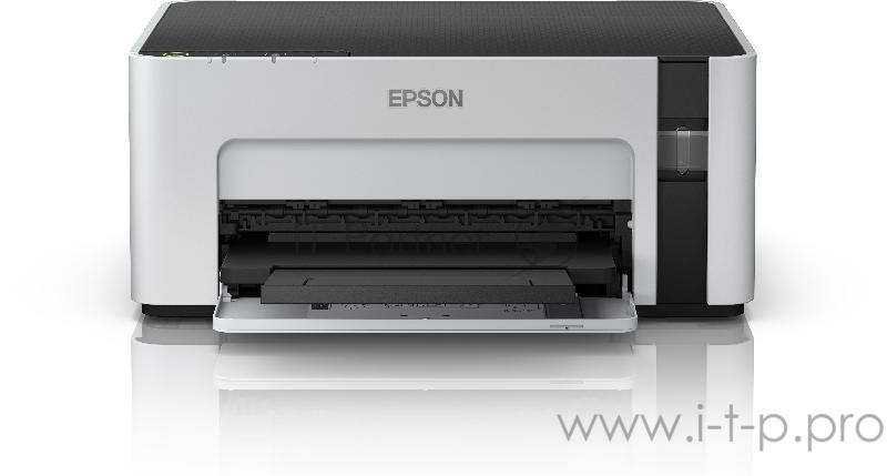 Принтер струйный Epson M1100 (C11CG95405) A4 USB серый/черный