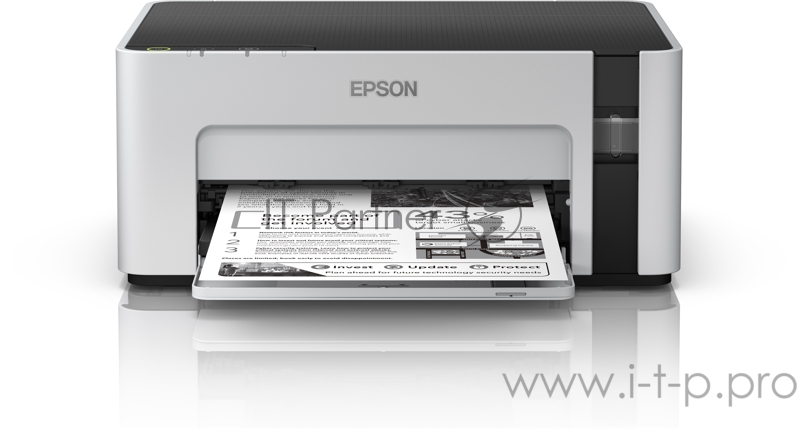 Принтер струйный Epson M1100 (C11CG95405) A4 USB серый/черный