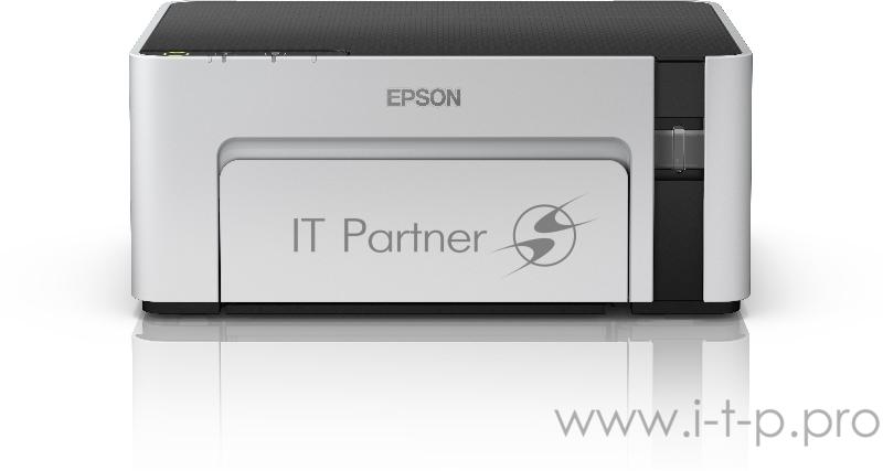 Принтер струйный Epson M1100 (C11CG95405) A4 USB серый/черный