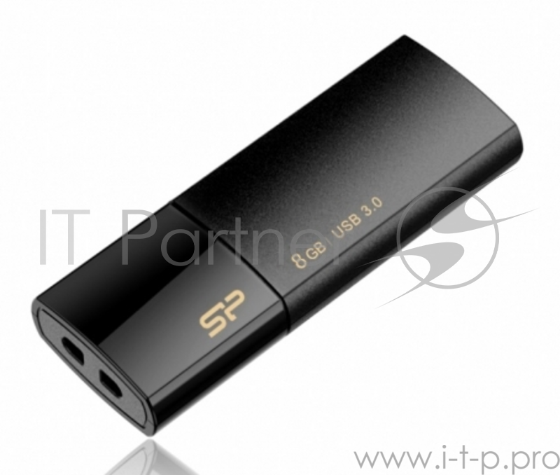 Носитель информации Silicon Power USB Drive 8Gb Blaze B05 SP008GBUF3B05V1K {USB3.0, Black}