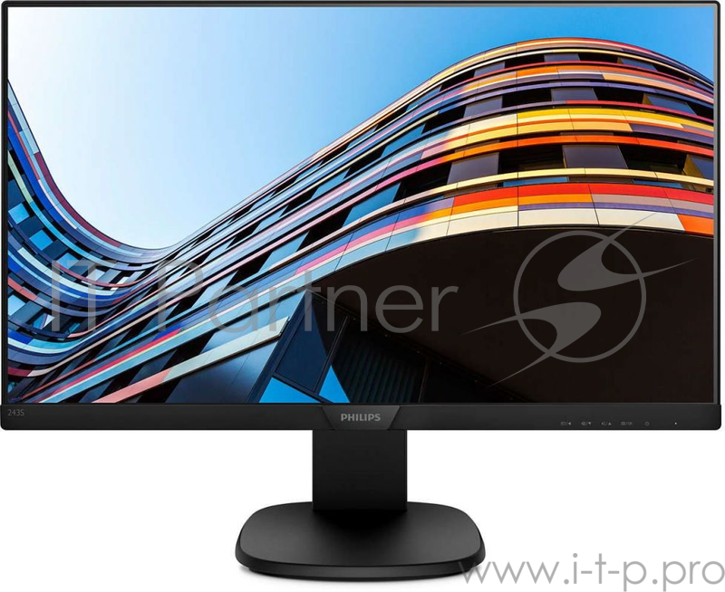 Монитор 23.8 Philips 243S7EHMB/00(01) Black IPS, 1920x1080, 5ms, 250 cd/m2, 1000:1 (DCR 20M:1), D-S
